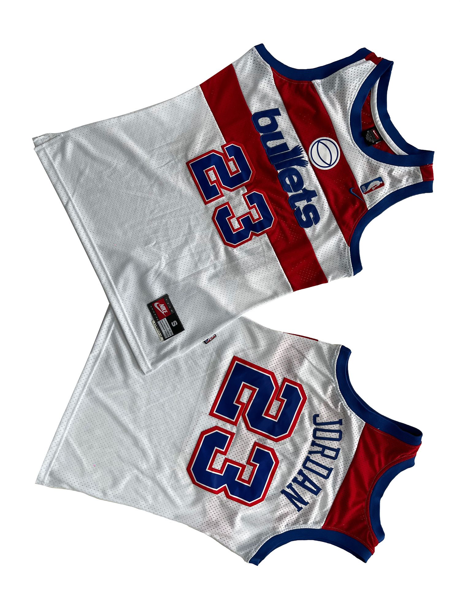 Men Washington Wizards #23 Jordan White Throwback NBA Jersey->miami heat->NBA Jersey